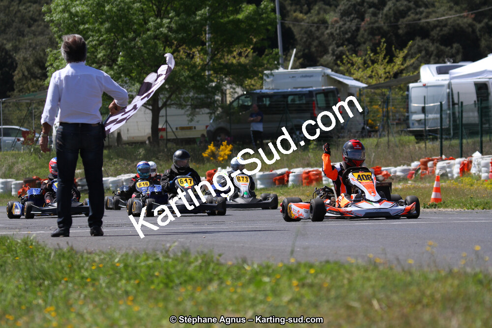 8 & 9/04/2017 : 2ème manche du Championnat du Sud 2017 à Ganges (Photos Stéphane Agnus) 2017 — karting