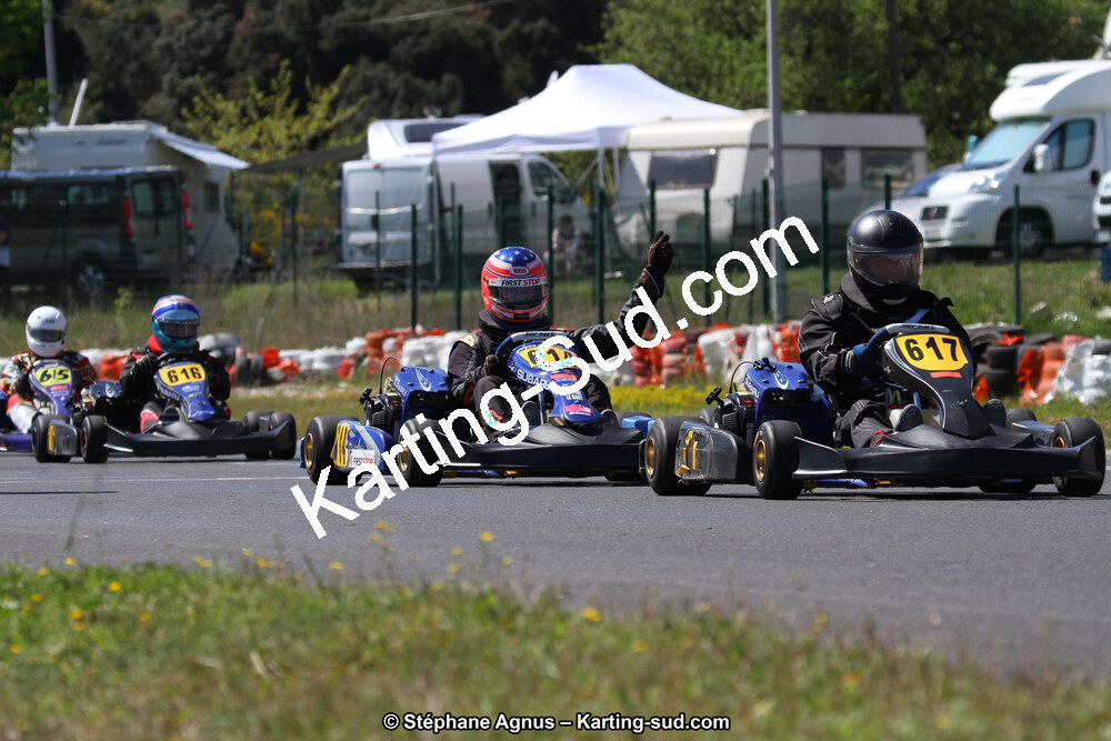 8 & 9/04/2017 : 2ème manche du Championnat du Sud 2017 à Ganges (Photos Stéphane Agnus) 2017 — karting