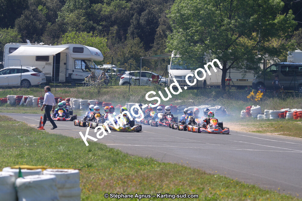 8 & 9/04/2017 : 2ème manche du Championnat du Sud 2017 à Ganges (Photos Stéphane Agnus) 2017 — karting