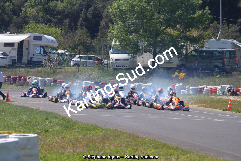 8 & 9/04/2017 : 2ème manche du Championnat du Sud 2017 à Ganges (Photos Stéphane Agnus) 2017 — karting