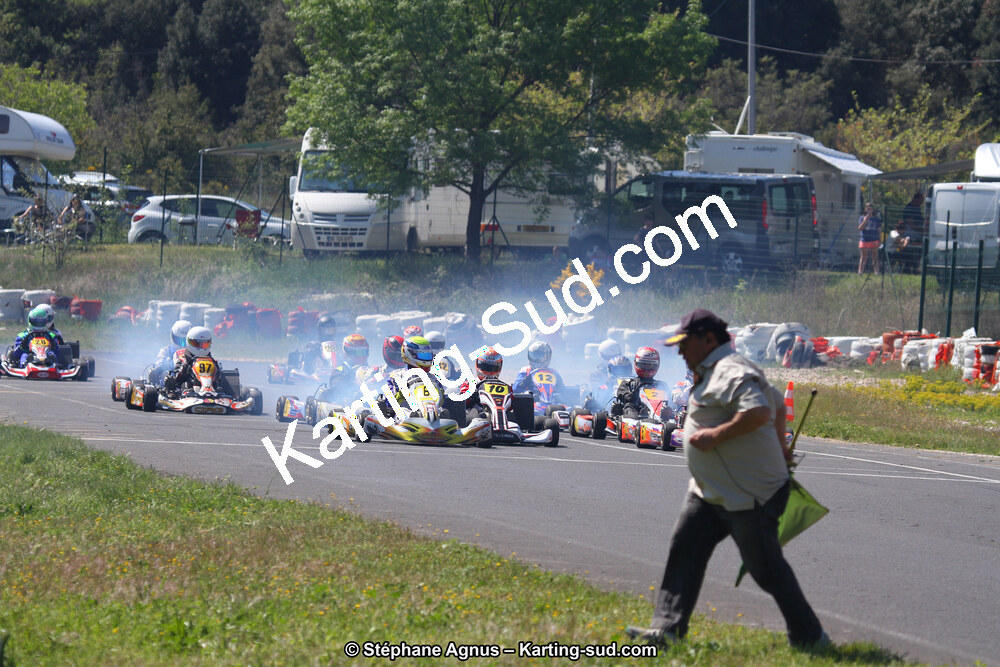 8 & 9/04/2017 : 2ème manche du Championnat du Sud 2017 à Ganges (Photos Stéphane Agnus) 2017 — karting