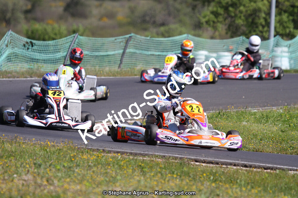 8 & 9/04/2017 : 2ème manche du Championnat du Sud 2017 à Ganges (Photos Stéphane Agnus) 2017 — karting