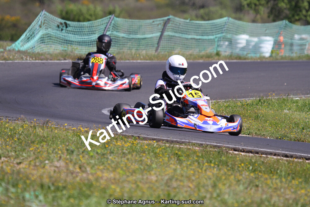 8 & 9/04/2017 : 2ème manche du Championnat du Sud 2017 à Ganges (Photos Stéphane Agnus) 2017 — karting