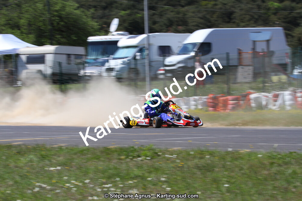 8 & 9/04/2017 : 2ème manche du Championnat du Sud 2017 à Ganges (Photos Stéphane Agnus) 2017 — karting