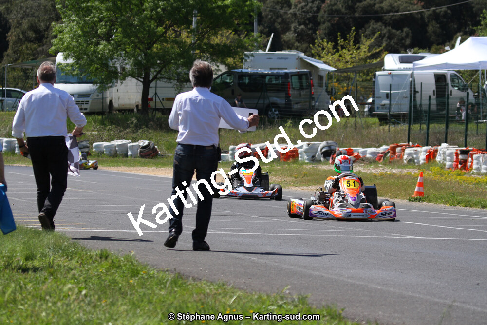 8 & 9/04/2017 : 2ème manche du Championnat du Sud 2017 à Ganges (Photos Stéphane Agnus) 2017 — karting