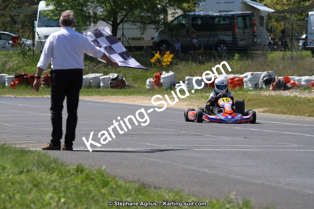 8 & 9/04/2017 : 2ème manche du Championnat du Sud 2017 à Ganges (Photos Stéphane Agnus) 2017 — karting