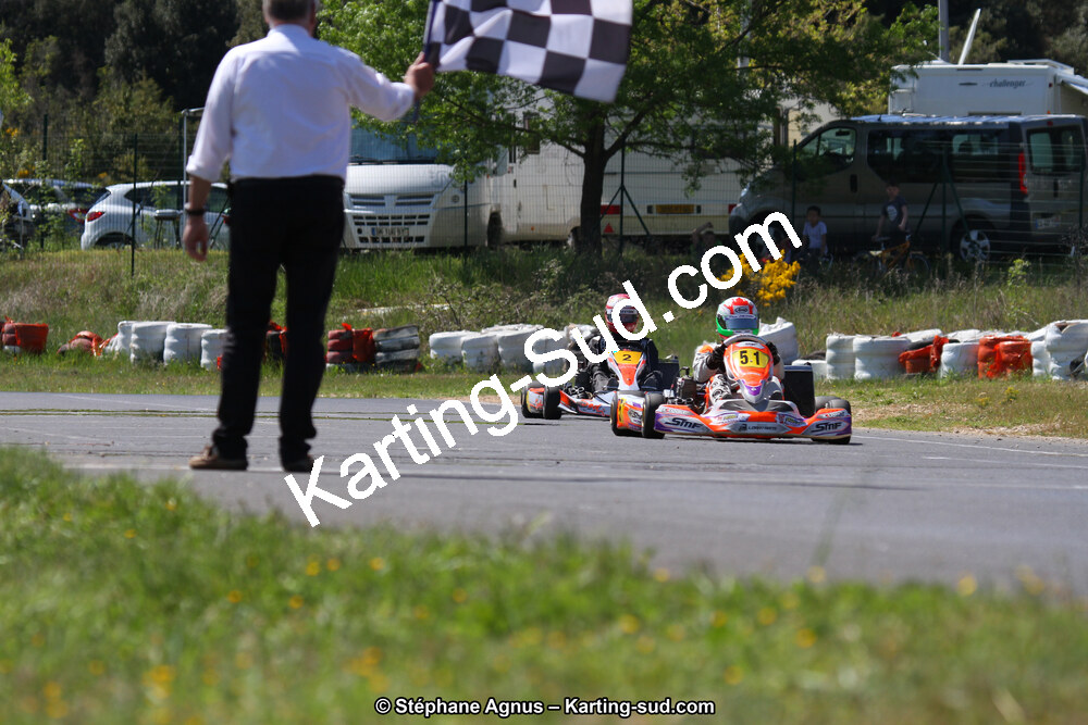 8 & 9/04/2017 : 2ème manche du Championnat du Sud 2017 à Ganges (Photos Stéphane Agnus) 2017 — karting