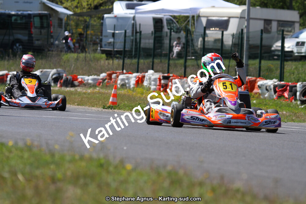 8 & 9/04/2017 : 2ème manche du Championnat du Sud 2017 à Ganges (Photos Stéphane Agnus) 2017 — karting