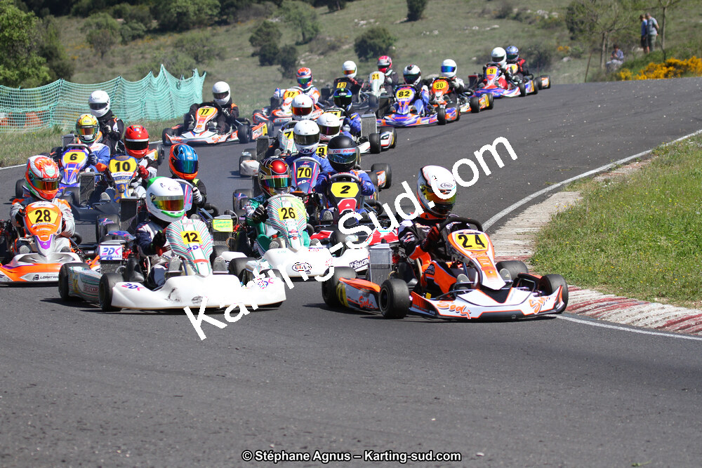 8 & 9/04/2017 : 2ème manche du Championnat du Sud 2017 à Ganges (Photos Stéphane Agnus) 2017 — karting
