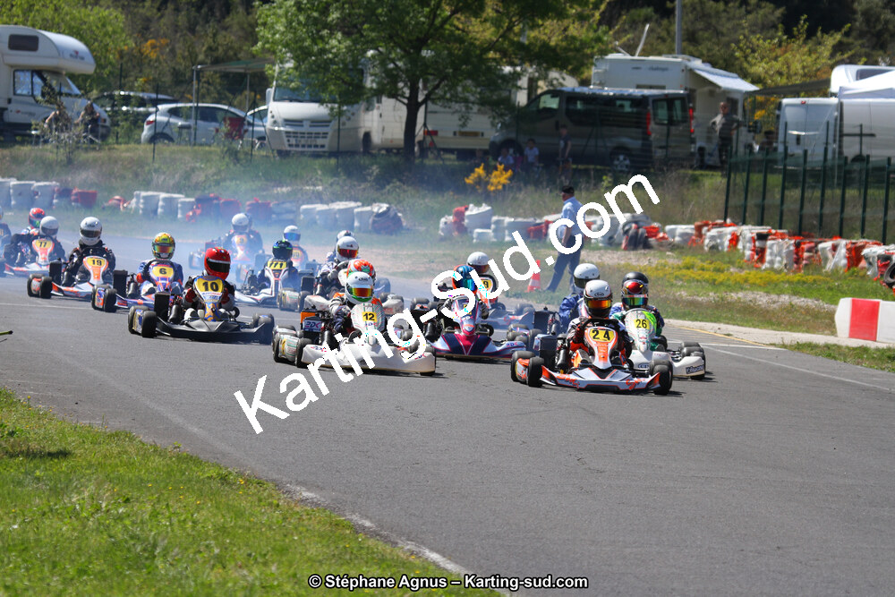 8 & 9/04/2017 : 2ème manche du Championnat du Sud 2017 à Ganges (Photos Stéphane Agnus) 2017 — karting
