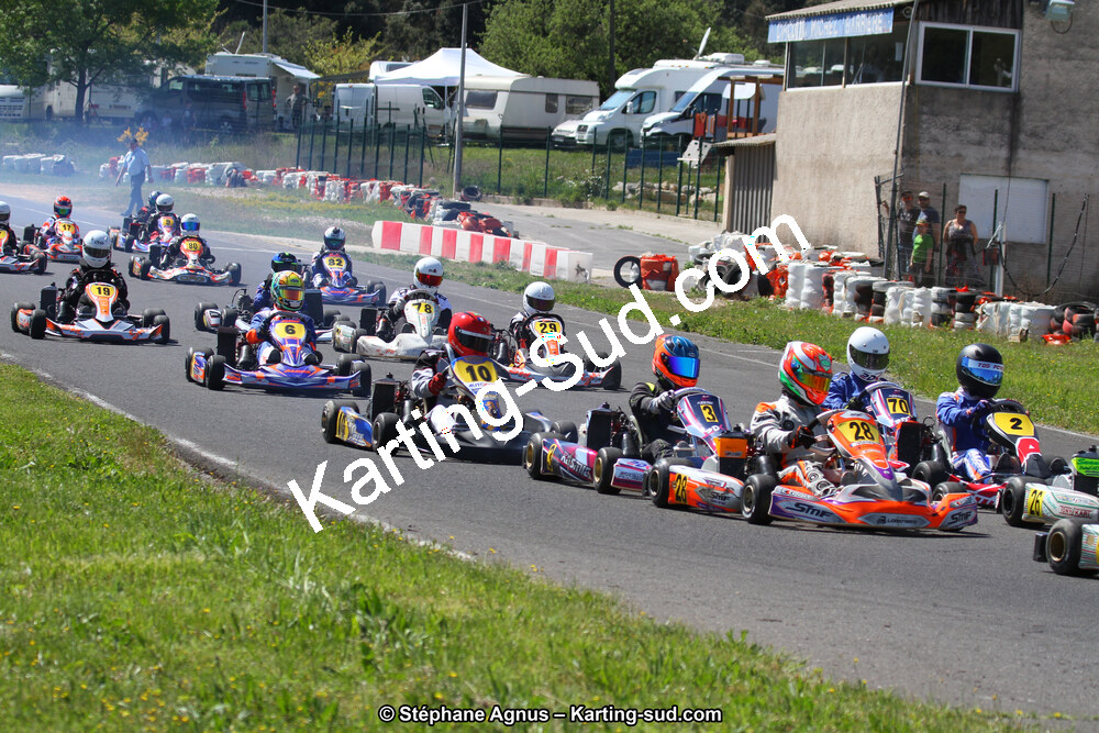 8 & 9/04/2017 : 2ème manche du Championnat du Sud 2017 à Ganges (Photos Stéphane Agnus) 2017 — karting
