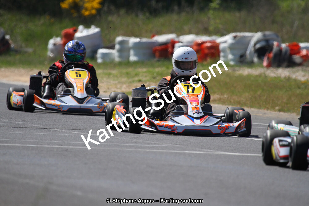 8 & 9/04/2017 : 2ème manche du Championnat du Sud 2017 à Ganges (Photos Stéphane Agnus) 2017 — karting