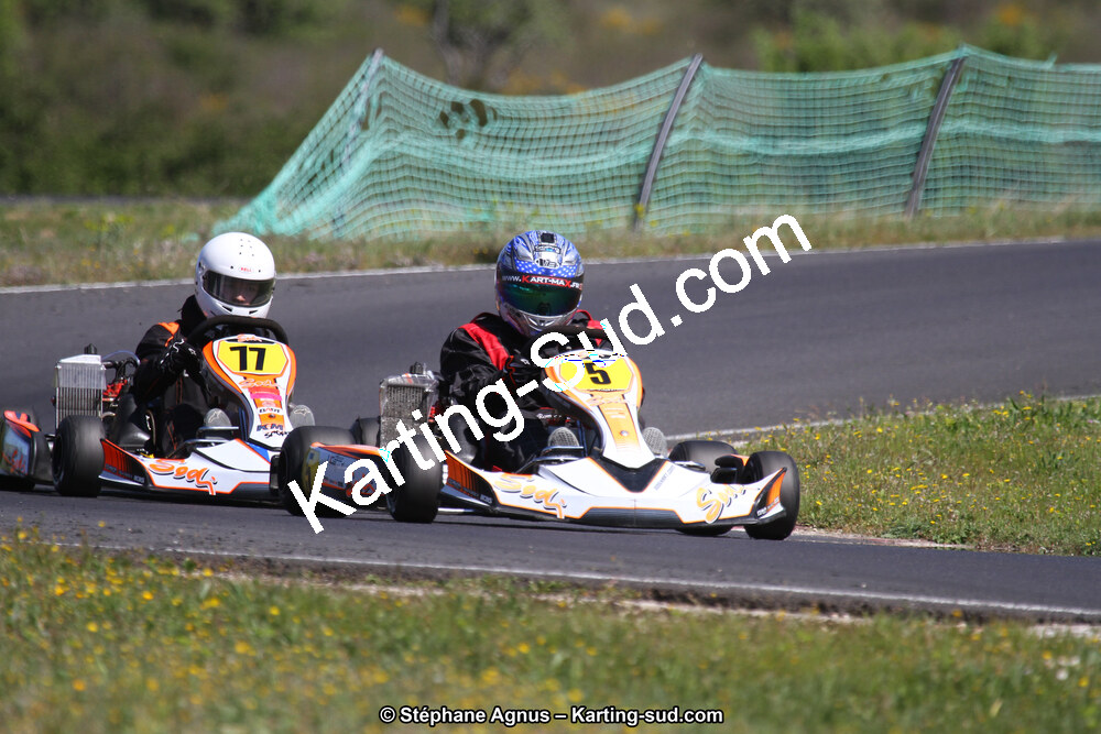 8 & 9/04/2017 : 2ème manche du Championnat du Sud 2017 à Ganges (Photos Stéphane Agnus) 2017 — karting