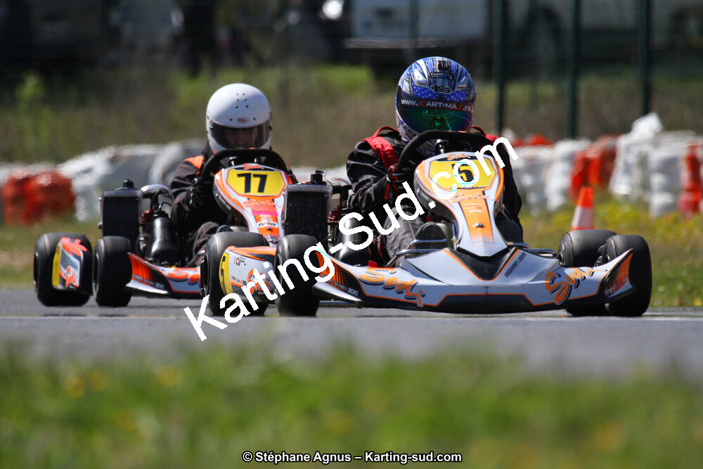 8 & 9/04/2017 : 2ème manche du Championnat du Sud 2017 à Ganges (Photos Stéphane Agnus) 2017 — karting