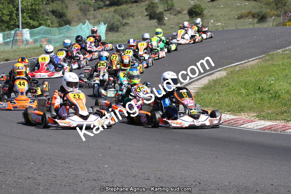 8 & 9/04/2017 : 2ème manche du Championnat du Sud 2017 à Ganges (Photos Stéphane Agnus) 2017 — karting