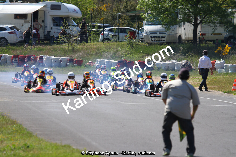 8 & 9/04/2017 : 2ème manche du Championnat du Sud 2017 à Ganges (Photos Stéphane Agnus) 2017 — karting