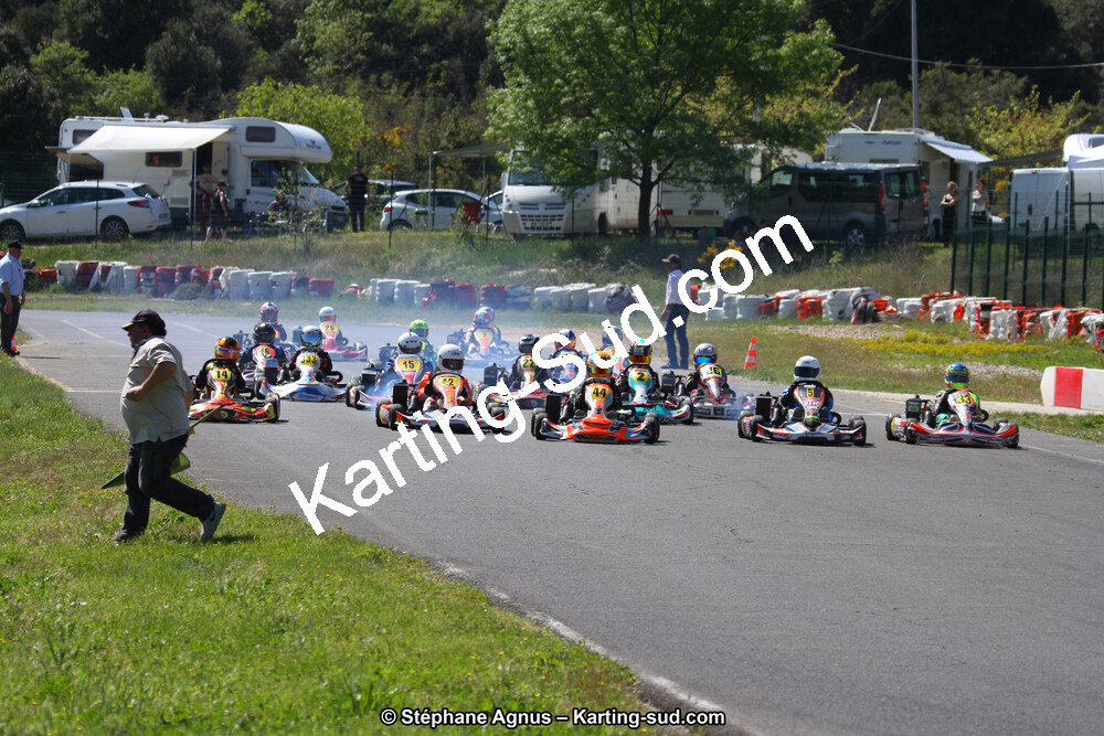8 & 9/04/2017 : 2ème manche du Championnat du Sud 2017 à Ganges (Photos Stéphane Agnus) 2017 — karting