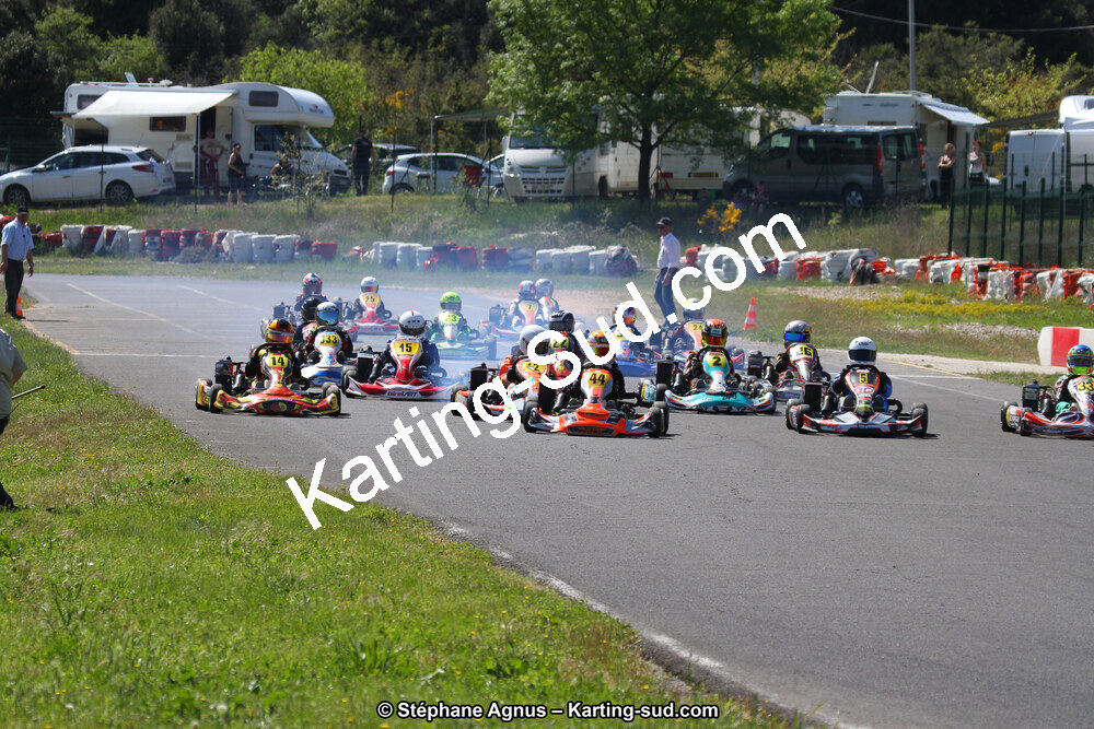 8 & 9/04/2017 : 2ème manche du Championnat du Sud 2017 à Ganges (Photos Stéphane Agnus) 2017 — karting
