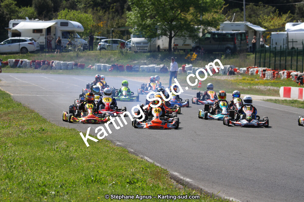 8 & 9/04/2017 : 2ème manche du Championnat du Sud 2017 à Ganges (Photos Stéphane Agnus) 2017 — karting