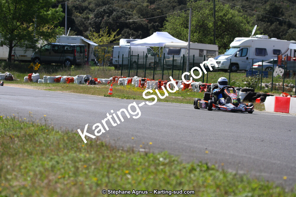 8 & 9/04/2017 : 2ème manche du Championnat du Sud 2017 à Ganges (Photos Stéphane Agnus) 2017 — karting