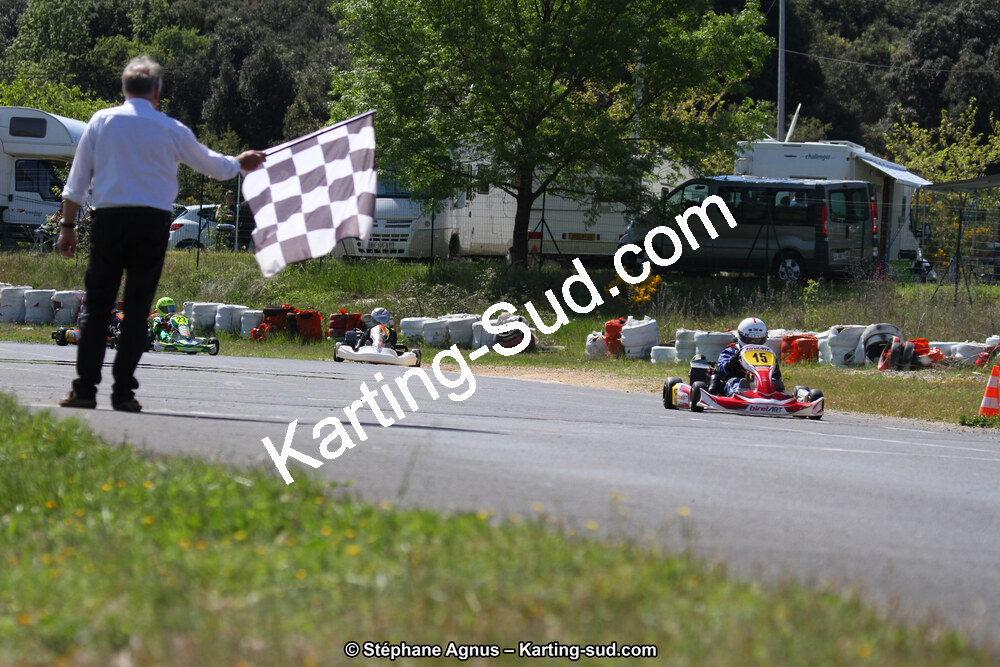8 & 9/04/2017 : 2ème manche du Championnat du Sud 2017 à Ganges (Photos Stéphane Agnus) 2017 — karting