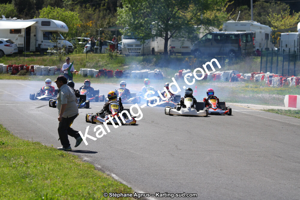 8 & 9/04/2017 : 2ème manche du Championnat du Sud 2017 à Ganges (Photos Stéphane Agnus) 2017 — karting