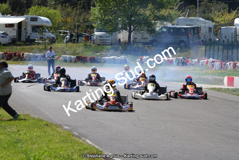 8 & 9/04/2017 : 2ème manche du Championnat du Sud 2017 à Ganges (Photos Stéphane Agnus) 2017 — karting