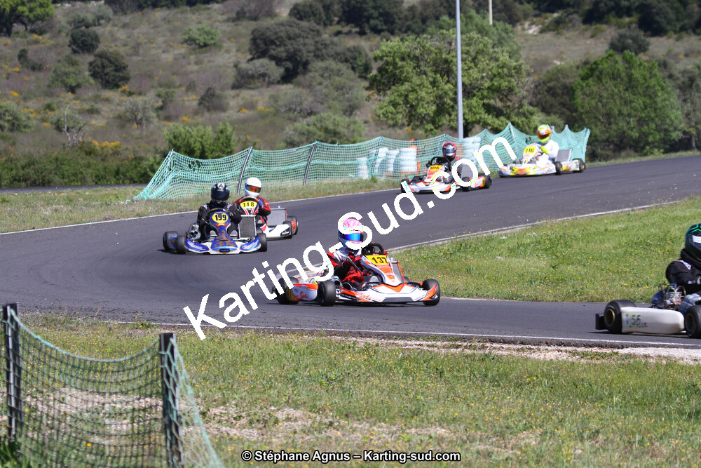 8 & 9/04/2017 : 2ème manche du Championnat du Sud 2017 à Ganges (Photos Stéphane Agnus) 2017 — karting