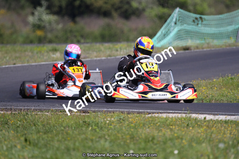 8 & 9/04/2017 : 2ème manche du Championnat du Sud 2017 à Ganges (Photos Stéphane Agnus) 2017 — karting