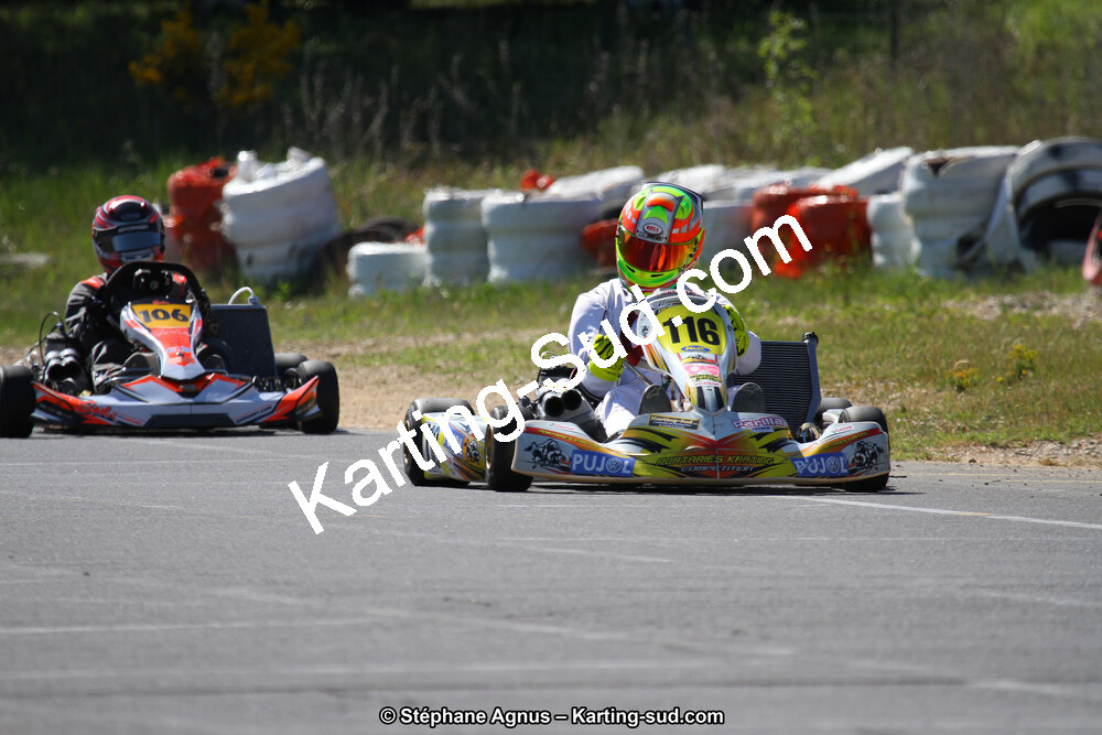 8 & 9/04/2017 : 2ème manche du Championnat du Sud 2017 à Ganges (Photos Stéphane Agnus) 2017 — karting