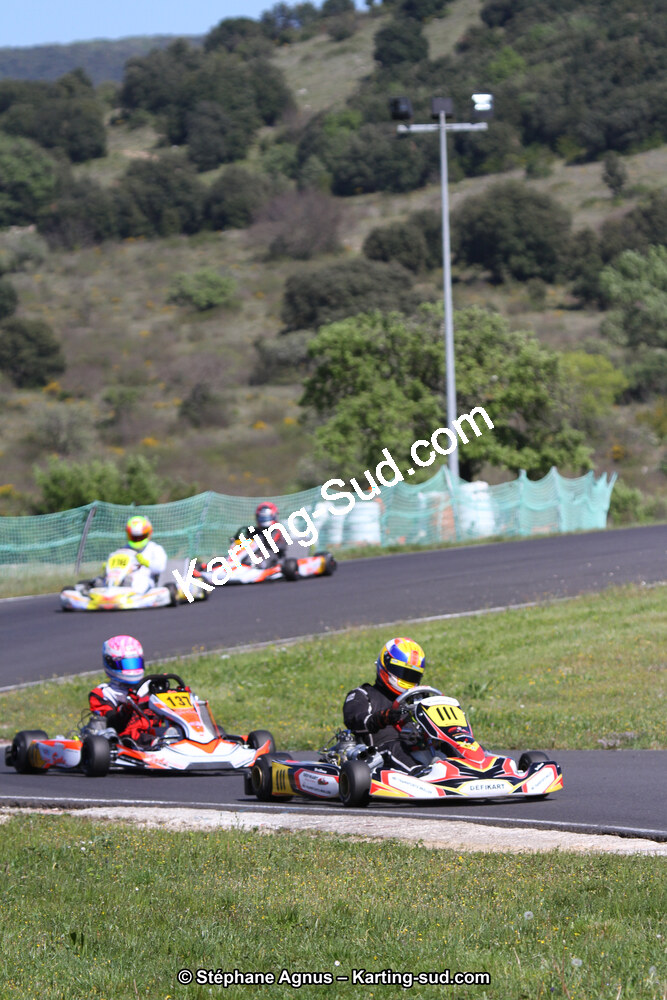 8 & 9/04/2017 : 2ème manche du Championnat du Sud 2017 à Ganges (Photos Stéphane Agnus) 2017 — karting
