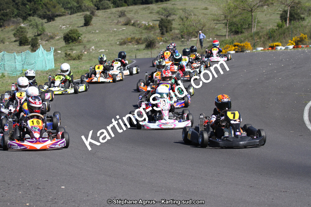 8 & 9/04/2017 : 2ème manche du Championnat du Sud 2017 à Ganges (Photos Stéphane Agnus) 2017 — karting