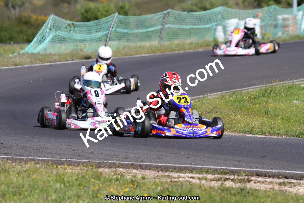 8 & 9/04/2017 : 2ème manche du Championnat du Sud 2017 à Ganges (Photos Stéphane Agnus) 2017 — karting