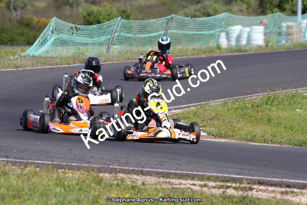 8 & 9/04/2017 : 2ème manche du Championnat du Sud 2017 à Ganges (Photos Stéphane Agnus) 2017 — karting