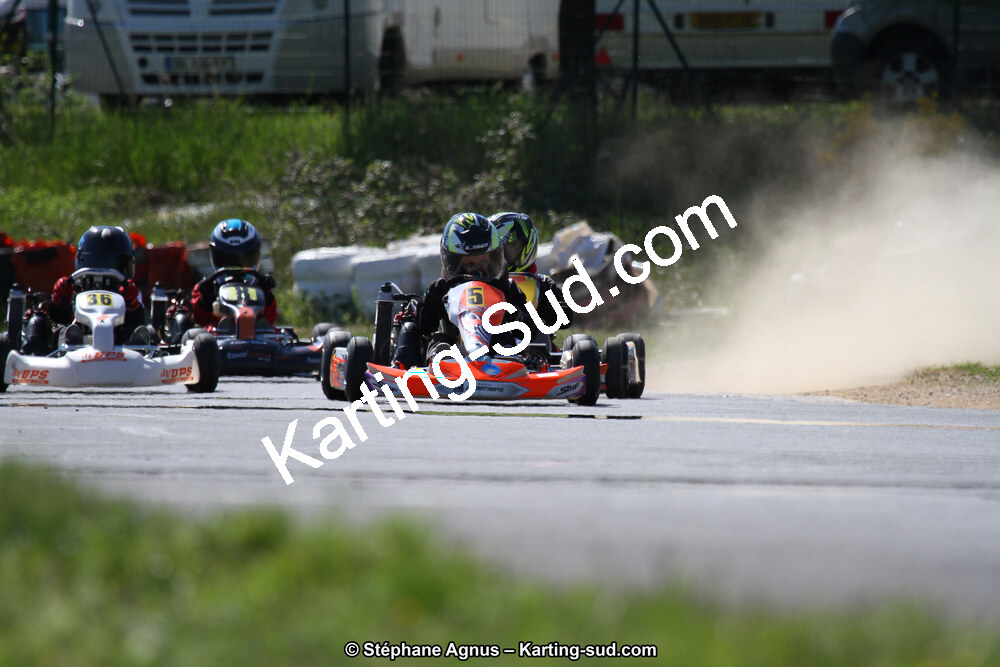 8 & 9/04/2017 : 2ème manche du Championnat du Sud 2017 à Ganges (Photos Stéphane Agnus) 2017 — karting