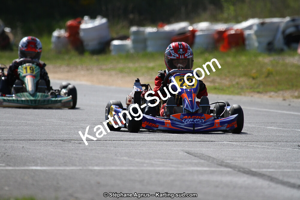 8 & 9/04/2017 : 2ème manche du Championnat du Sud 2017 à Ganges (Photos Stéphane Agnus) 2017 — karting