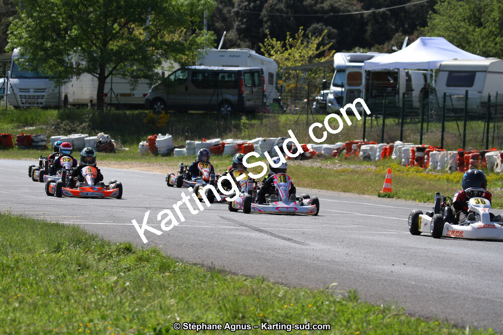 8 & 9/04/2017 : 2ème manche du Championnat du Sud 2017 à Ganges (Photos Stéphane Agnus) 2017 — karting