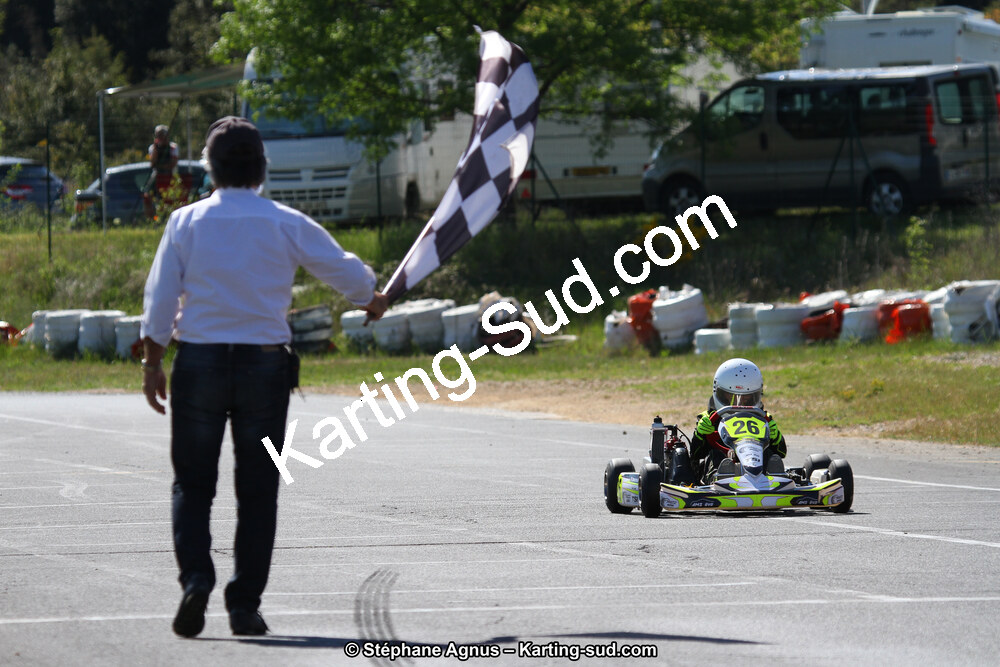 8 & 9/04/2017 : 2ème manche du Championnat du Sud 2017 à Ganges (Photos Stéphane Agnus) 2017 — karting