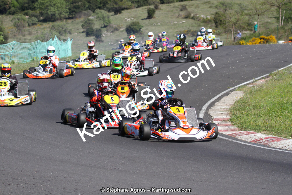 8 & 9/04/2017 : 2ème manche du Championnat du Sud 2017 à Ganges (Photos Stéphane Agnus) 2017 — karting