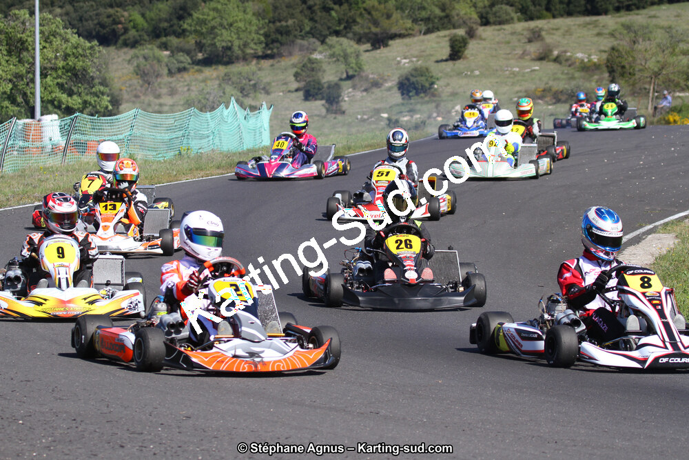 8 & 9/04/2017 : 2ème manche du Championnat du Sud 2017 à Ganges (Photos Stéphane Agnus) 2017 — karting