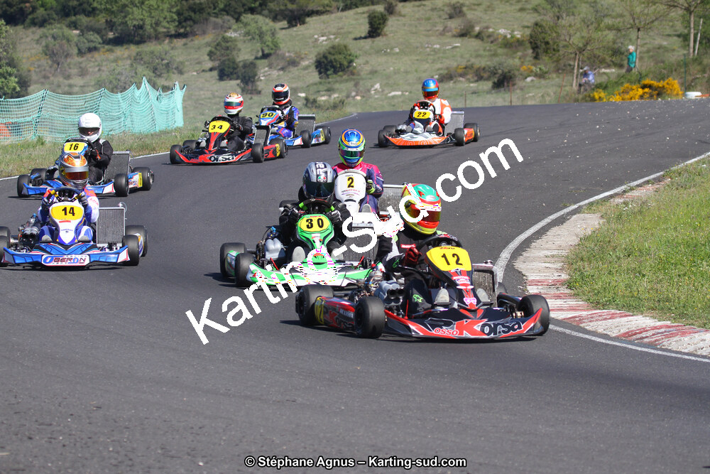 8 & 9/04/2017 : 2ème manche du Championnat du Sud 2017 à Ganges (Photos Stéphane Agnus) 2017 — karting
