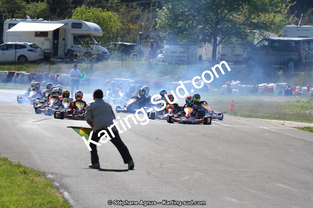 8 & 9/04/2017 : 2ème manche du Championnat du Sud 2017 à Ganges (Photos Stéphane Agnus) 2017 — karting