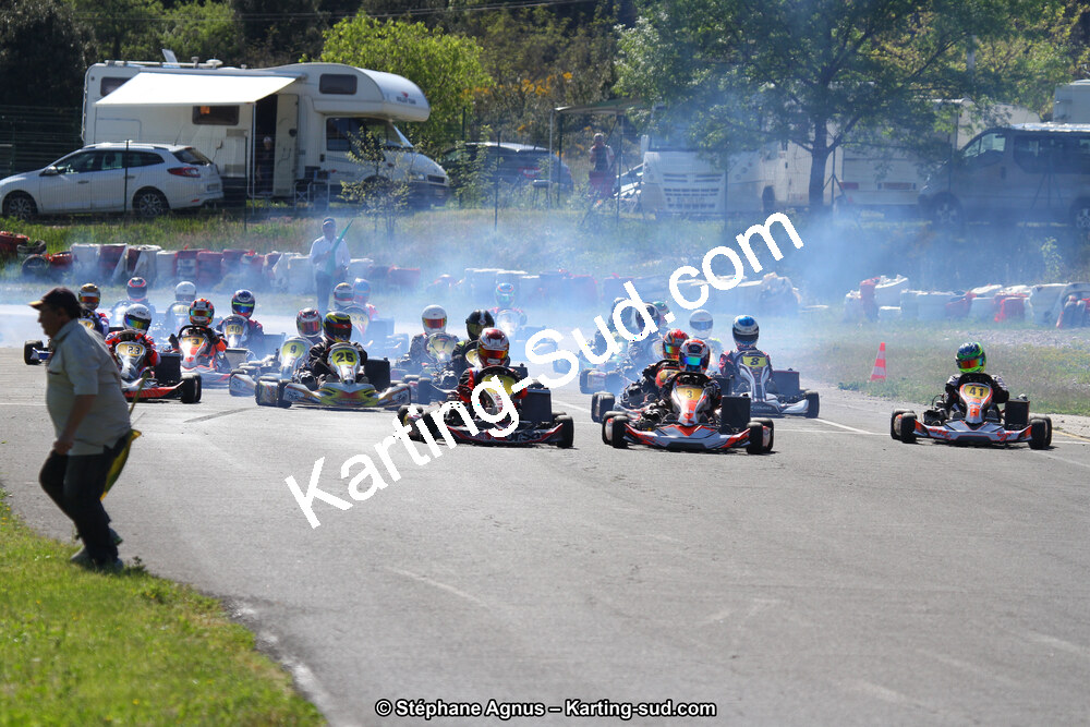8 & 9/04/2017 : 2ème manche du Championnat du Sud 2017 à Ganges (Photos Stéphane Agnus) 2017 — karting