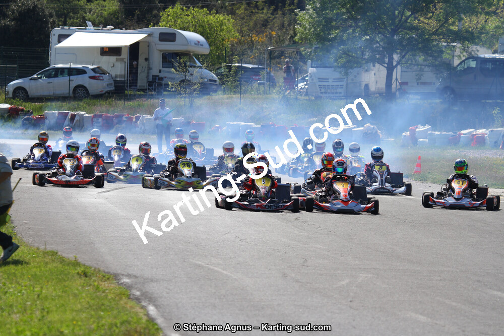 8 & 9/04/2017 : 2ème manche du Championnat du Sud 2017 à Ganges (Photos Stéphane Agnus) 2017 — karting