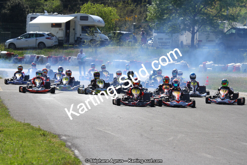 8 & 9/04/2017 : 2ème manche du Championnat du Sud 2017 à Ganges (Photos Stéphane Agnus) 2017 — karting