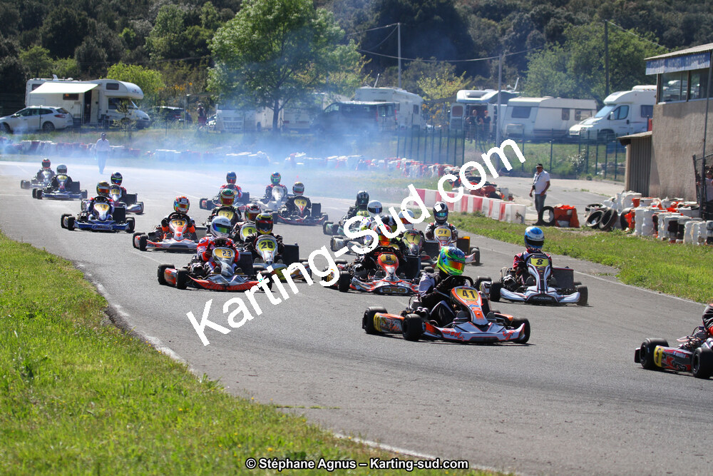 8 & 9/04/2017 : 2ème manche du Championnat du Sud 2017 à Ganges (Photos Stéphane Agnus) 2017 — karting