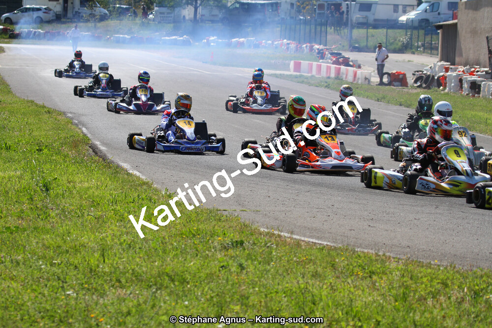 8 & 9/04/2017 : 2ème manche du Championnat du Sud 2017 à Ganges (Photos Stéphane Agnus) 2017 — karting