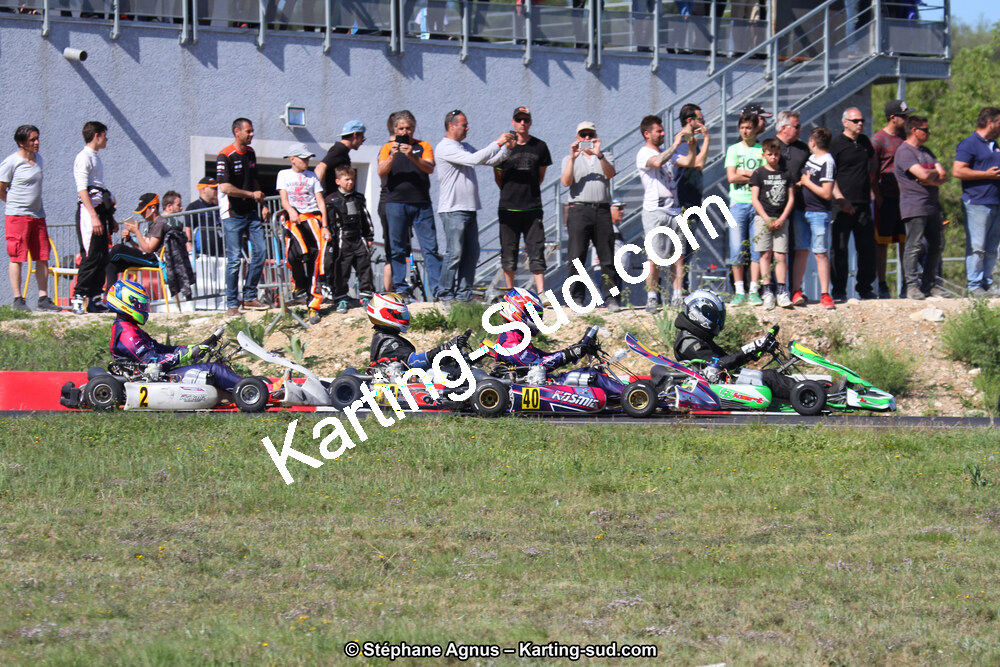 8 & 9/04/2017 : 2ème manche du Championnat du Sud 2017 à Ganges (Photos Stéphane Agnus) 2017 — karting