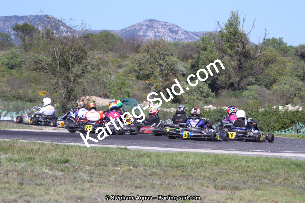 8 & 9/04/2017 : 2ème manche du Championnat du Sud 2017 à Ganges (Photos Stéphane Agnus) 2017 — karting