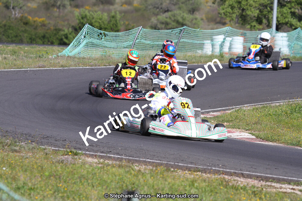 8 & 9/04/2017 : 2ème manche du Championnat du Sud 2017 à Ganges (Photos Stéphane Agnus) 2017 — karting